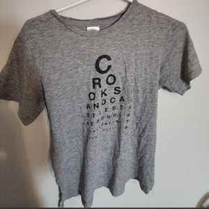 Crooks & Castles backless tee